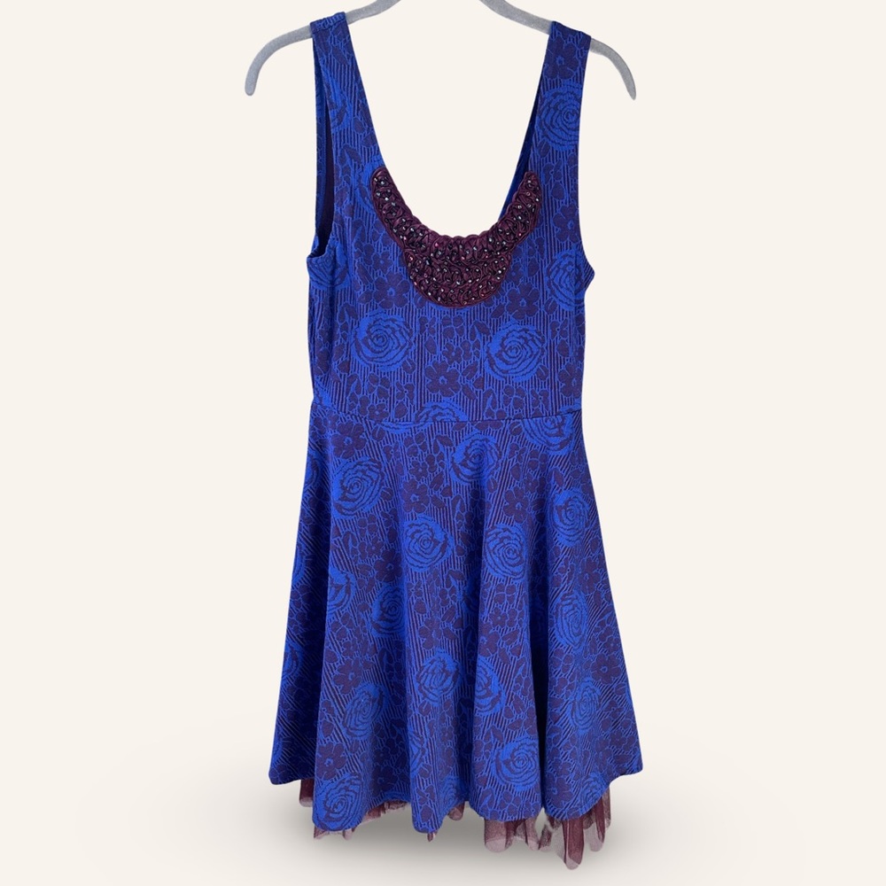 Free People NWT Midnight Rose Rock Princess Dress